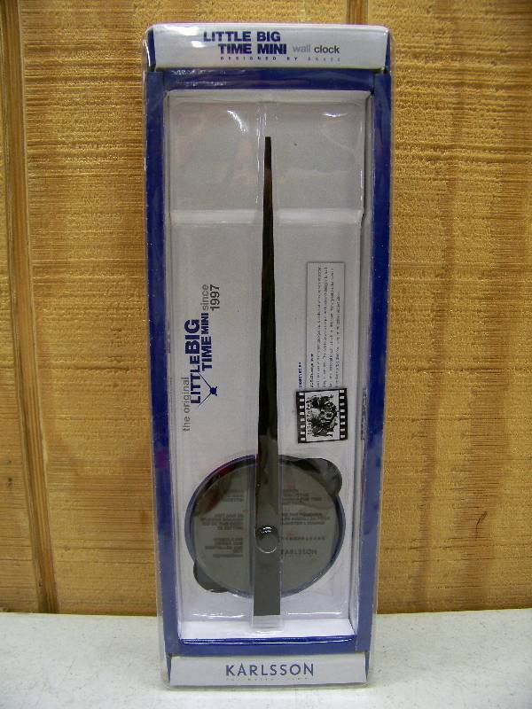 lot 1294 image: Karlsson Little Big Time Mini Wall Clock