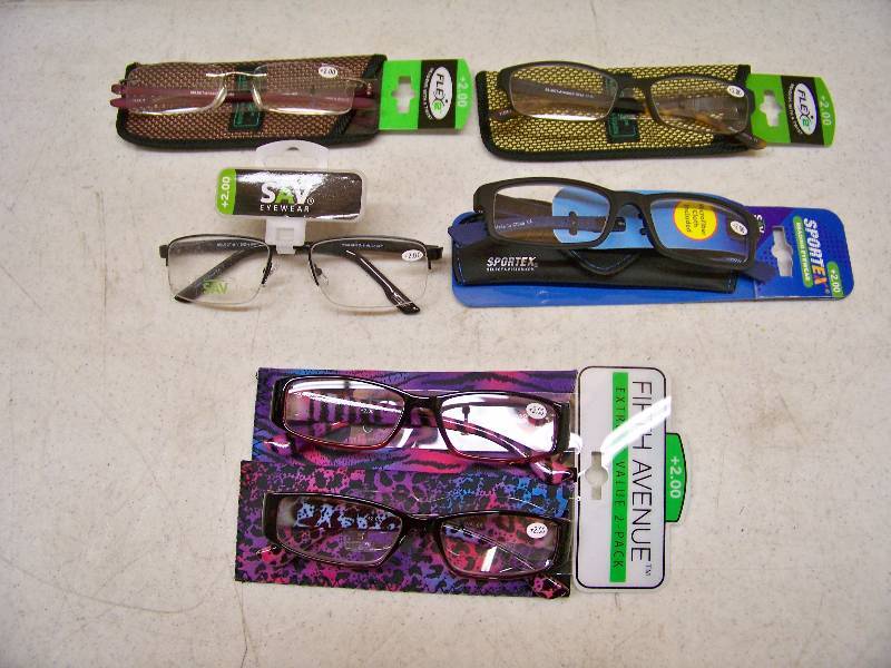 lot 1322 image: 6 Pair Reading Glasses
