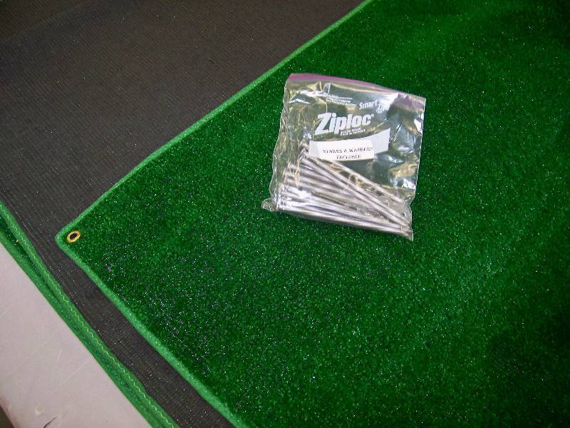 lot 1349 image: Koekritz Astroturf Outdoor Rug