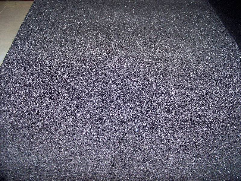 lot 1348 image: Roll Black Automotive Carpet