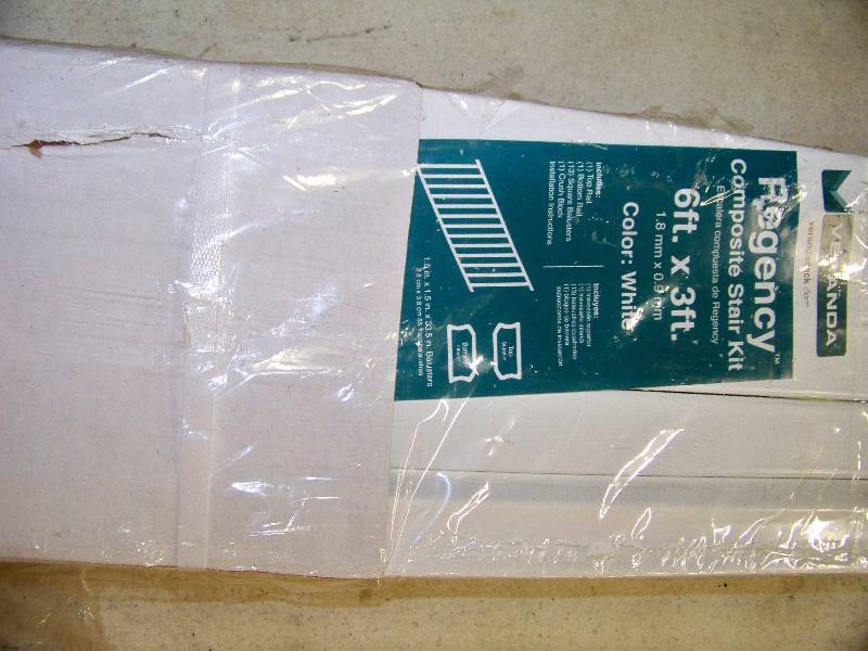 lot 1351 image: Regency Composite Stair Kit