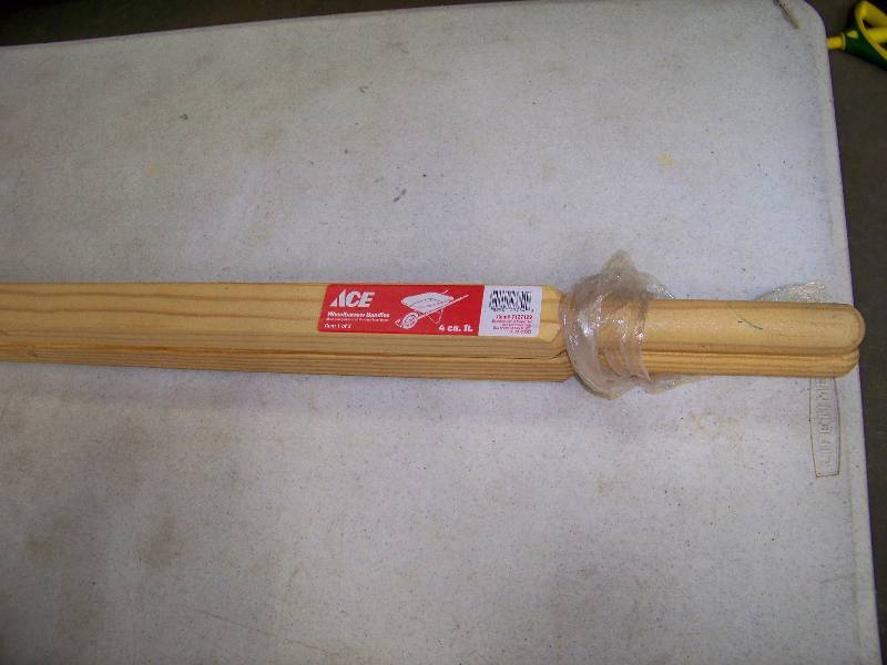 lot 1355 image: Set of Wheelbarrow handles