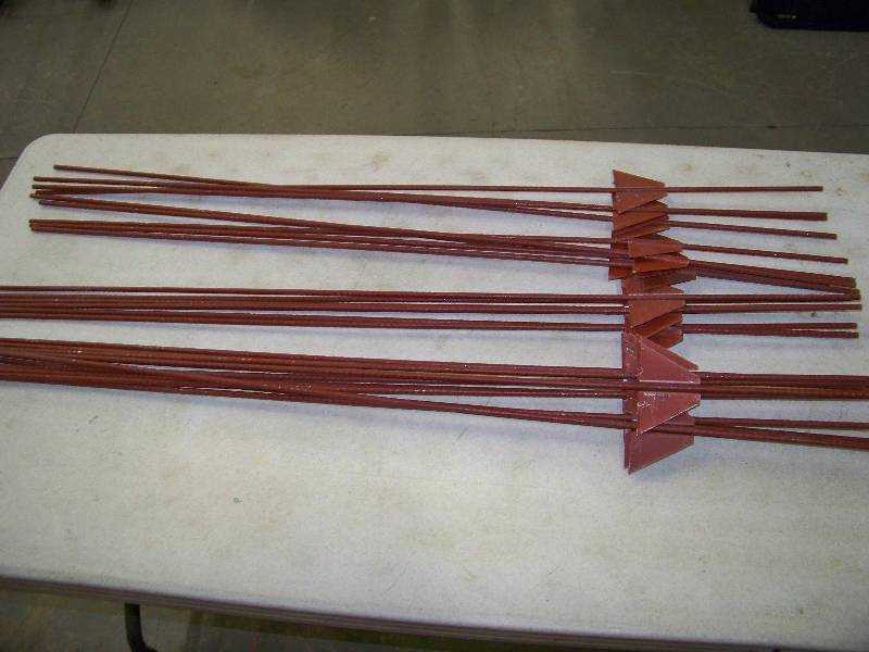 lot 1357 image: 25 Garden Stakes