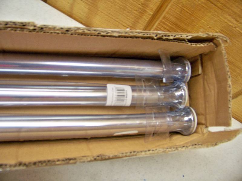 lot 1347 image: Case of 6 Aluminum Shower Rods