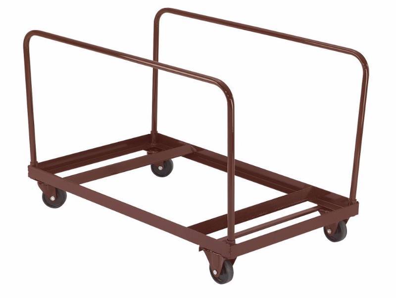 lot 1365 image: National Public Seating Corp Round Folding Table Dolly