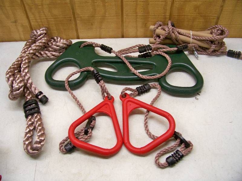lot 1394 image: Swingset Parts