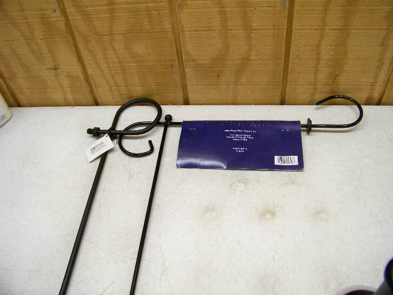 lot 1404 image: 2 Garden Flag Holders