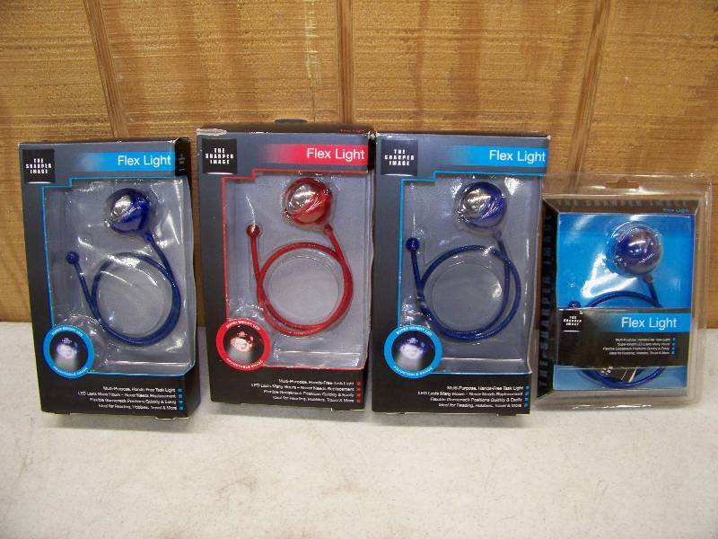 lot 1416 image: 4 Sharper Image Flex Lights