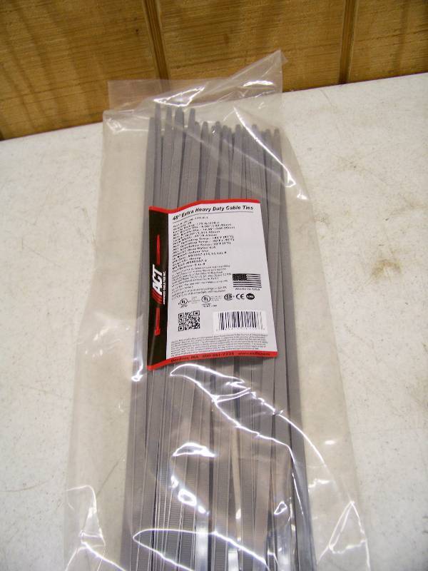 lot 1465 image: Bag of 50 ACT Heavy Duty Cable Ties