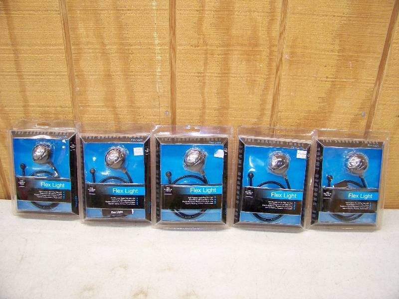lot 1433 image: 5 Sharper Image Flex Lights