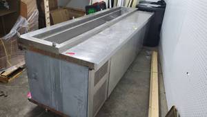 lot 3507 image: Randall Refrigerated Prep Table -Missing Top