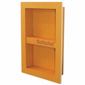 lot 4006 image: Schluter KERDI-BOARD-SN Shower Niche (with shelf) 12x20