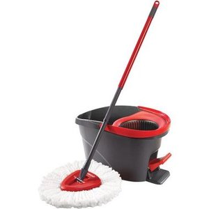 lot 4024 image: O-Cedar EasyWring Spin Mop and Bucket System