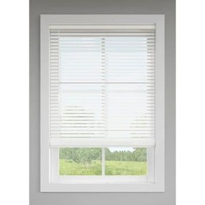 lot 4039 image: Levolor Wood Blind 27 x 72 in