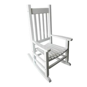 lot 4086 image: Kids Wooded Rocking Chair Furniture Garden Treasures Children��s White -