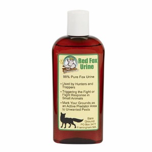 lot 4097 image: Just Scentsational Bottle of Fox Urine for Insects, 4-Ounce