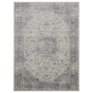 lot 4113 image: Porch & Den Stoltenberg Distressed Oriental Pattern Area Rug