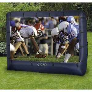 lot 4510 image: Airblown Inflatable Movie Screen with Storage Bag- 12.5
