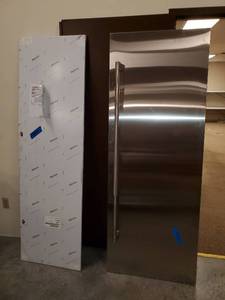 lot 3279 image: Stainless Doors Kits 