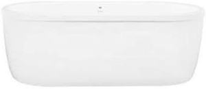 lot 3299 image: PROFLO PFFSO6636 White Soaking Tub