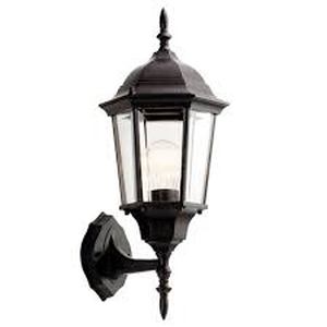 lot 3380 image: Builder 10953TZ Madison Outdoor Wall 1 Light Fluores Centent in Tannery Bronze