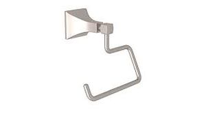 lot 3403 image: Rohl ML8STN Satin Nickel Matheson Matheson Single Post Toilet Paper