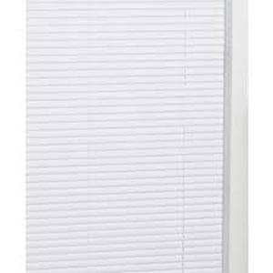 lot 14326 image: (4)Project Source cordless 1 in Room Darkening Blinds set of 4 (35 x 64)
