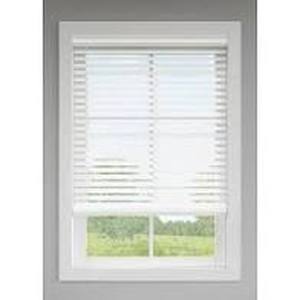 lot 14328 image: Levelor 2 inch faux wood blinds