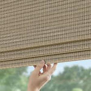 lot 14329 image: Levolor Trimgo Greystone Light Filtering Cordless Natural Shade