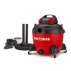 lot 14344 image: Craftsman 16 Gallon 5 Hp Portable Wet Dry Shop Vacuum Model Cmxevbcpc1650