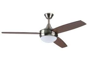 lot 14354 image: Harbor Breeze Beach Creek 52 Brushed Nickel Ceiling Fan 0883810