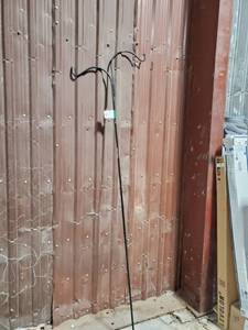 lot 14469 image: Garden Treasures 84-in Black Metal Shepherds Hook