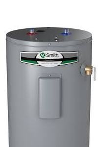 lot 14441 image: A.O. Smith Signature 50-Gallon Tall Limited 4500-Watt Double Element Electric Water Heater