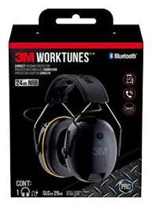 lot 14466 image: 3M WorkTunes Connect Hearing Protector with Bluetooth Technology, Built-In Rechargeable Battery, AudioVoice Assist