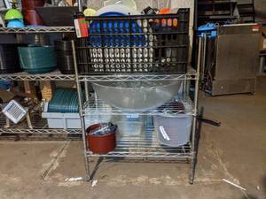 lot 8586 image: Shelf And Assorted Items