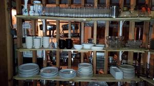 lot 8591 image: Plates, Bowls, Cups and More