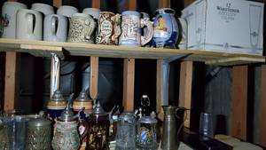 lot 8593 image: German Beer Steins