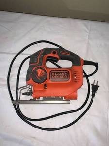 lot 4574 image: Black and Decker Variable Speed Electric Jigsaw Location A1