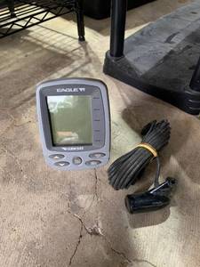 lot 4632 image: Eagle Cuda 242 Fish Finder With Cord Untested Location A2