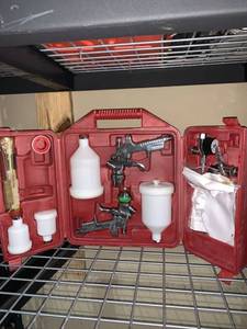lot 4645 image: Husky Spray Gun Kit Location A4