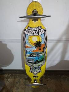 lot 4695 image: Shaun White Supply Co. Longboard-No Wheels Location B3