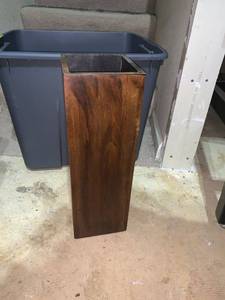 lot 4699 image: Threshold Wooden Vase Location C3