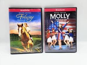 lot 5170 image: (2) American Girl DVDs - Felicity an American Girl Adventure and Molly an American Girl on the Home Front