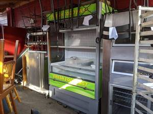 lot 5412 image: Ojeda Alpa 120 G2 Open Air Merchandiser Cooler