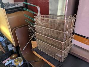 lot 5426 image: (4) Frying Baskets