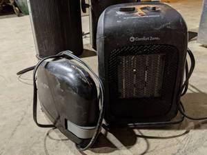 lot 6361 image: Electric Stapler And Comfort Zone Heater