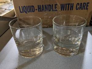 lot 6369 image: (15) Crown Royal Glasses