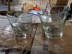 lot 6375 image: (28) Green Cocktail Glasses
