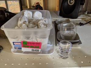 lot 6408 image: Shot Glasses And Assorted Items