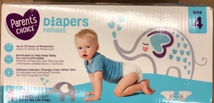 parents choice box diapers